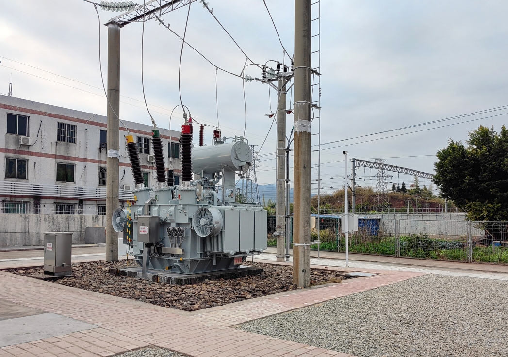 海鴻電氣110kV立體卷鐵心電力變壓器助力惠州龍川站大修